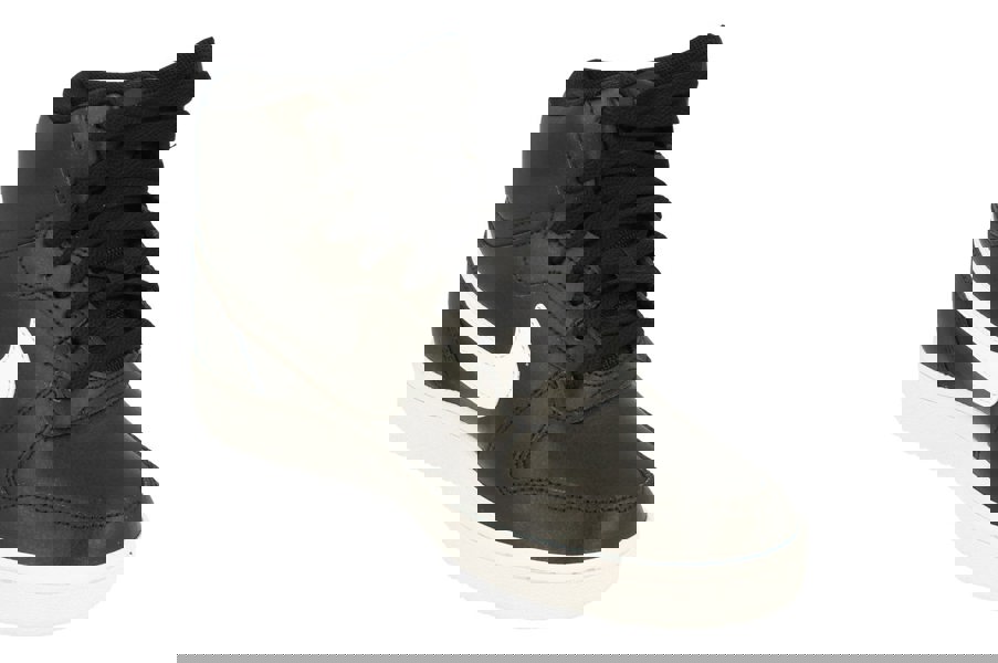 Nike Womens Ebernon Mid Trainers Aq1778  001 - Black White 001 - Photo 3