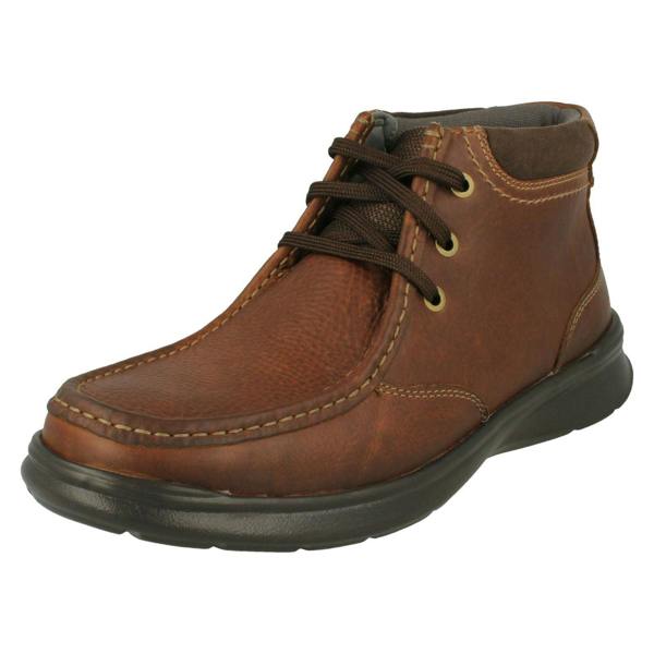 Clarks Mens Clarks Casual Lace Up Boots Cotrell Top