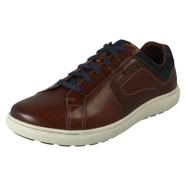 Clarks Mens Clarks Smart Casual Lace Up Shoes Mapstone Lace