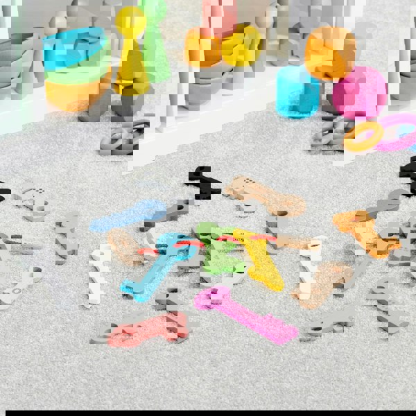 tickit Rainbow Wooden Keys