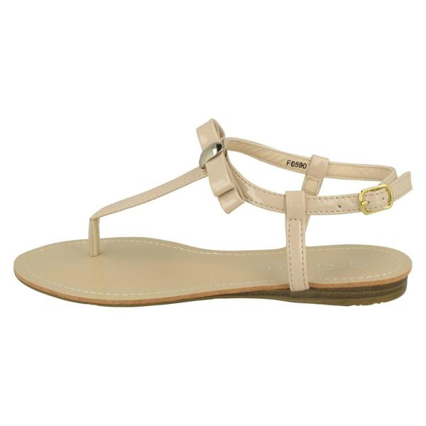 Spot On Ladies Spot On Open Toe Sandals