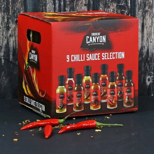 Kimm and Miller 9 Hot Sauce Selection Gift Set