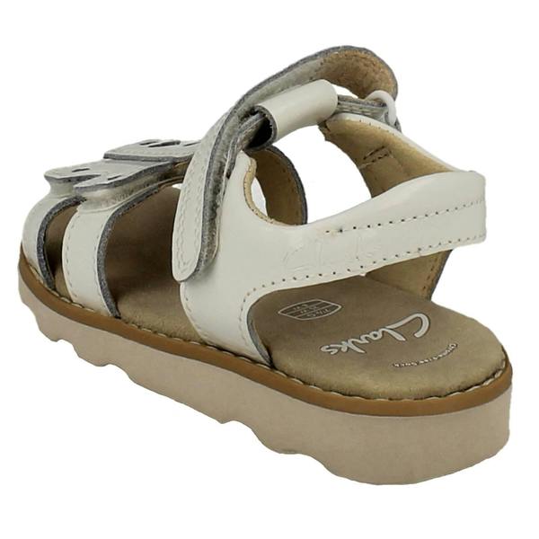 Clarks Girls Clarks Heart Detail Sandal Crown Beat K