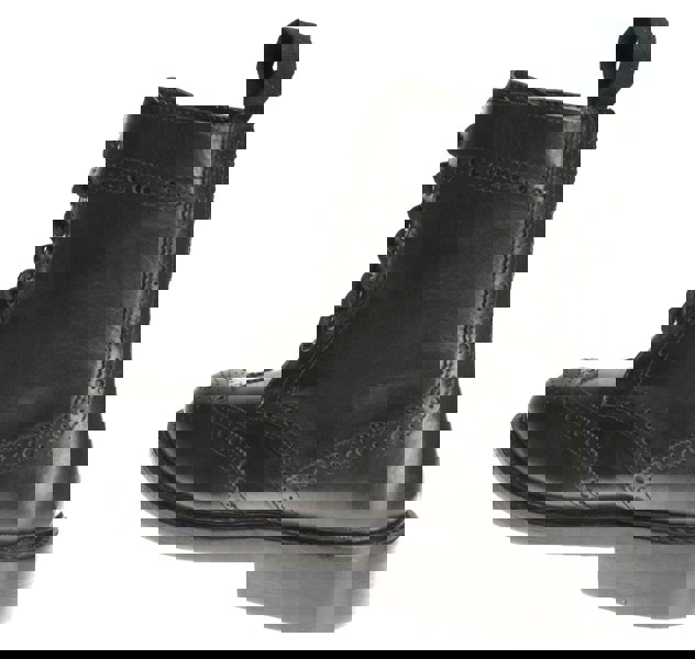 Frank James Benchgrade Moreton Leather Sole Welted Lace Up Brogue Dealer Boots