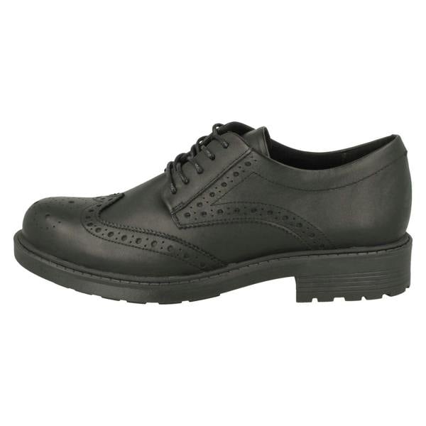 Clarks Ladies Clarks Brogue Detailed Shoes - Orinoco2 Limit