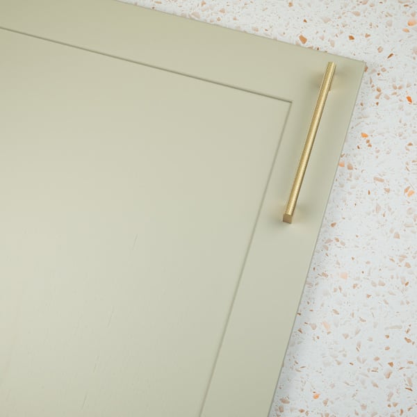 Handle & Home Knurled Brass Boss Handles