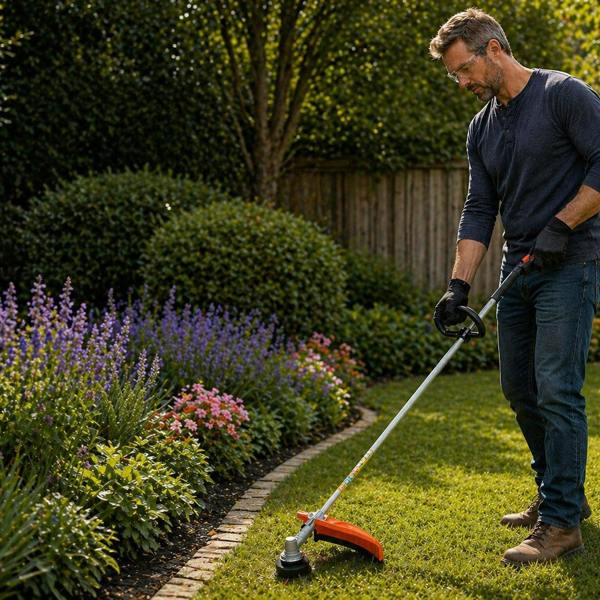 Groundlevel Powerful Petrol Cordless Garden Strimmer