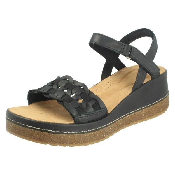 Clarks Womens Clarks Wedge Sandals Kassanda Bar