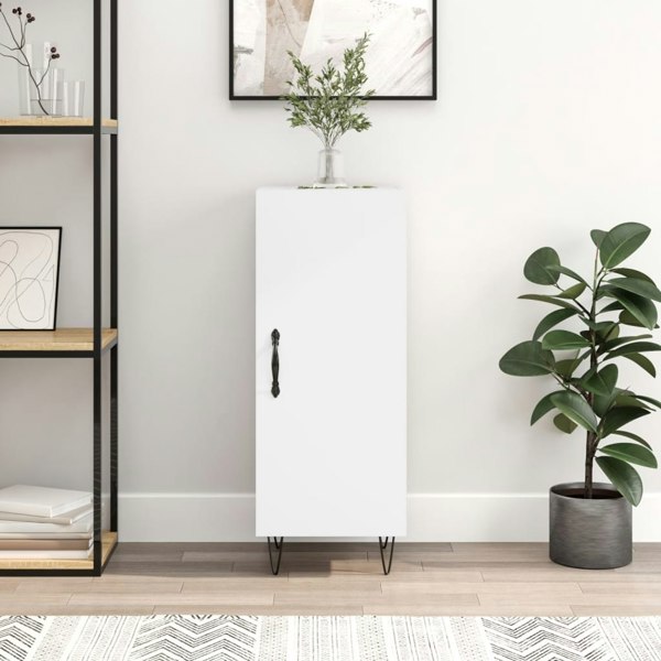 Berkfield Sideboard White 34.5x34x90 cm Engineered Wood