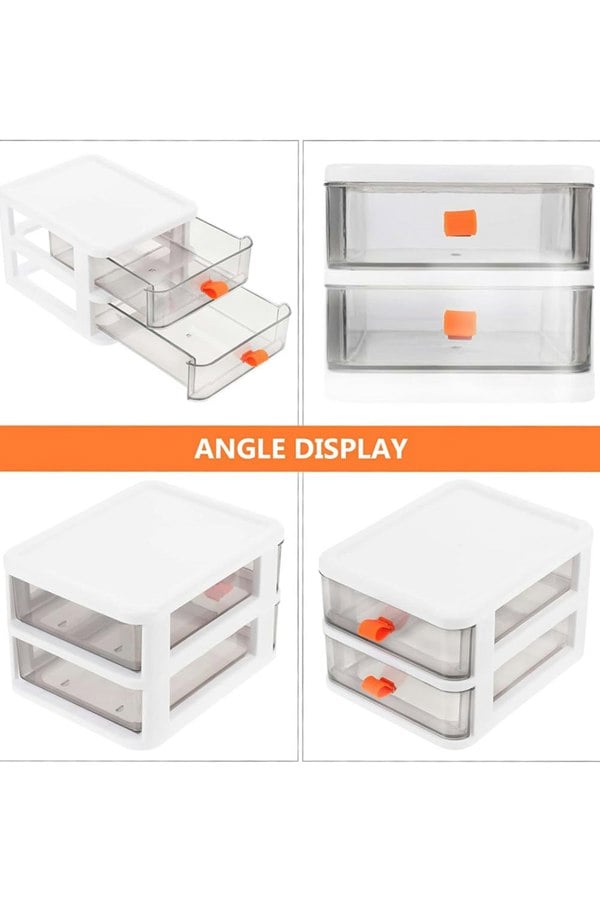 Living and Home Cosmetic Storage Organizer Box for Desk Office School Home