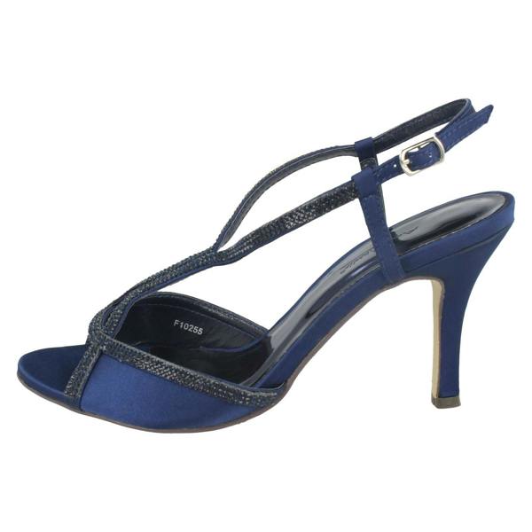 Anne Michelle Ladies Anne Michelle Diamante T-Bar Sandals