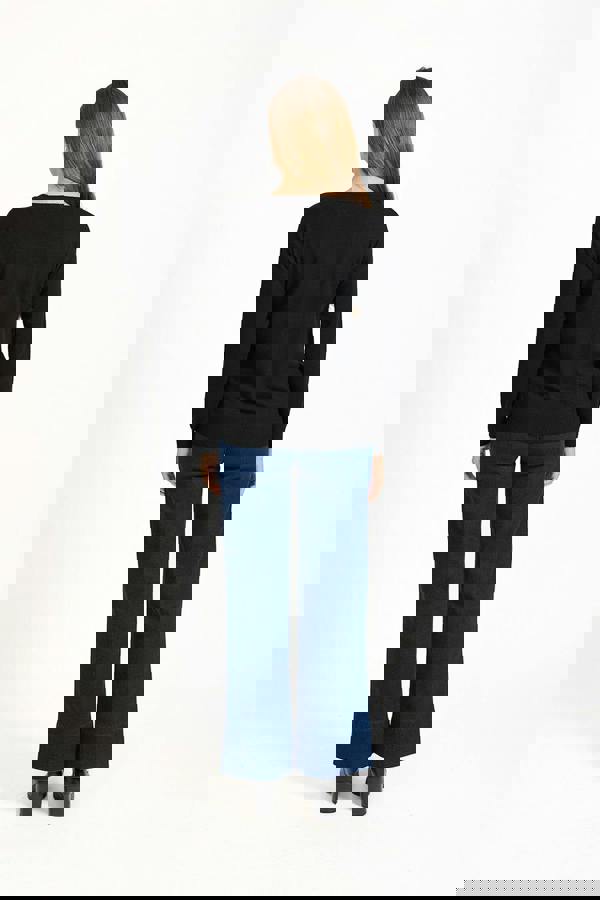 Star Diamanté Embellished Jumper