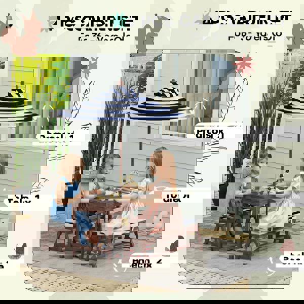 Kids Garden Table and Chair Set