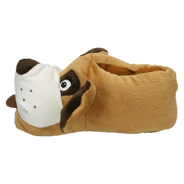 Spot On Unisex Junior Spot On Flat Novelty Dog Slippers X2073