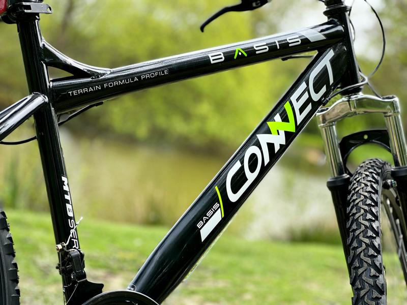 Basis Bikes Basis Connect Hardtail Mountain Bike, 26" Wheel - Black/Green