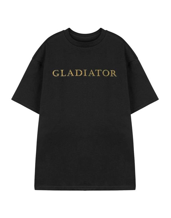 Gladiator Mens Black 180 AD Short Sleeved T-Shirt
