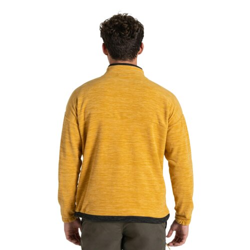 Craghoppers Mens Esk Quarter Zip Fleece Jacket - Warbler Yellow
