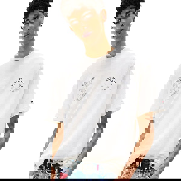 Tommy Hilfiger Tommy Jeans Graphic Boroughs T-Shirt Ecru