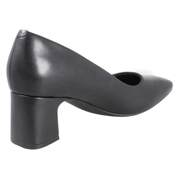 Clarks Ladies Clarks Square Toe Block Heeled Court Shoes Fernie Court