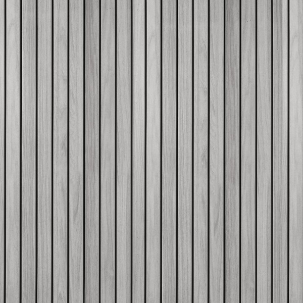Wallsupply UltraLight Linari Wood Effect HD Printed 3D Slat Wall Panels EPS, 4pc 2.3m², Natural Grey