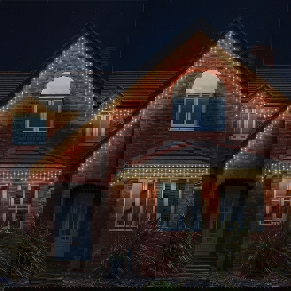 Eagle Connect Icicle lights White Rubber  60/40/20 Drop 5M