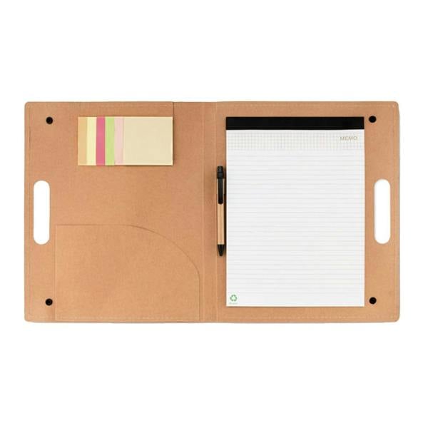 MidOcean Alberta Recycled Conference Folder - Beige - 