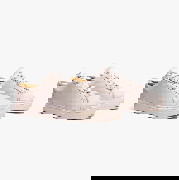 Hush Puppies TESSA Womens Lace-Up Trainers White