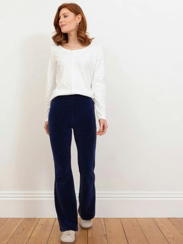 Kite Organic Asker Flare Velvety Leggings
