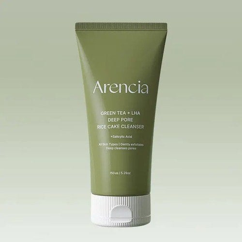 ARENCIA Rice + LHA Pore Control Rice Cake Cleanser 150g
