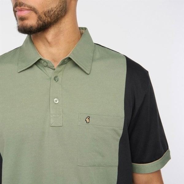 Gabicci G51X02 Mens Short Sleeve Jersey Polo Shirt Gabicci Classic - BLACK