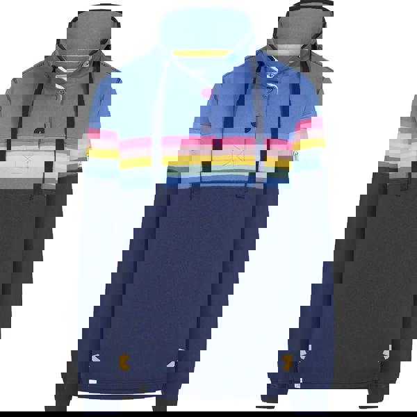 Lazy Jacks Women's Button Neck Sweatshirt - Twilight