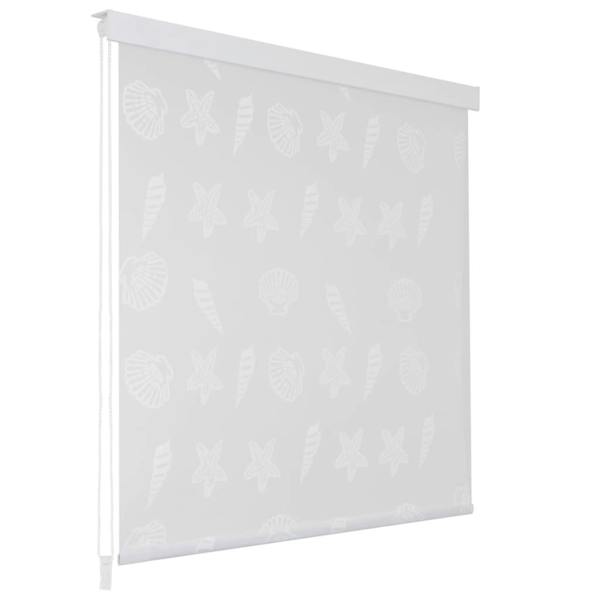 Berkfield Shower Roller Blind 140x240 cm Sea Star