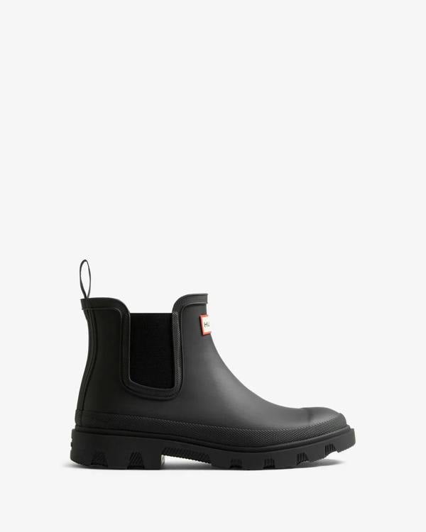 Hunter Unisex Downpour Chelsea - Black