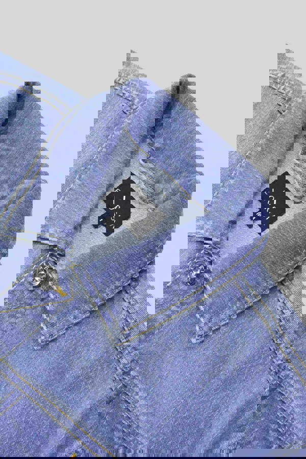 ENORSIA Mens Classic Blue Denim Jacket