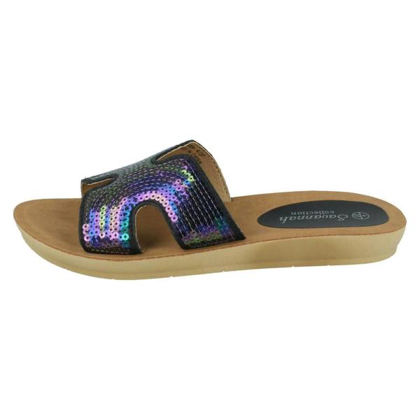 Savannah Ladies Savannah Sequin Mules F00354