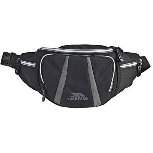 Trespass Dax Bumbag / Waistbag / Hippack (2.5 Litres) - Black