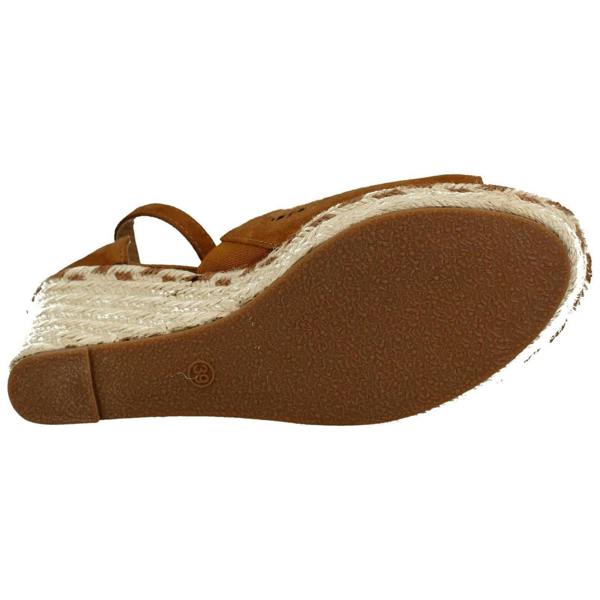 Savannah Ladies Savannah Wedge Open Toe Summer Sandals