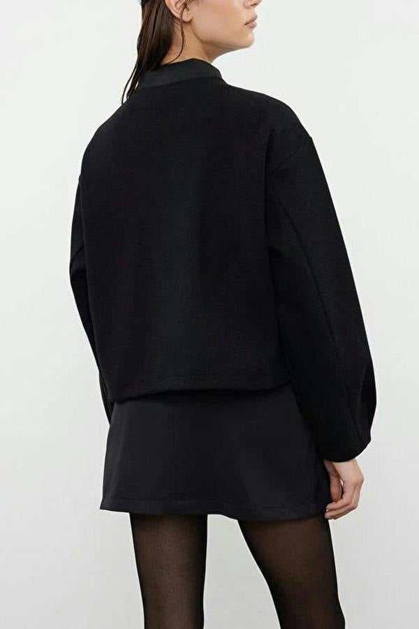 WOVCOR Cashmere Bomber Jacket Coat