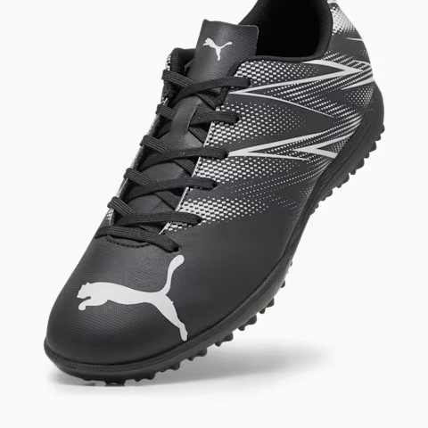 Puma Mens Attacanto Turf Training Football Boots - Black/Silver