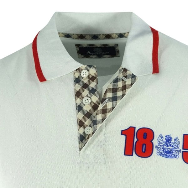 Aquascutum London 1851 Polo Shirt - White