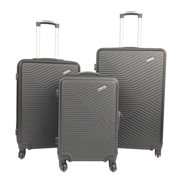 Groundlevel Infinity Hard Shell 3 Piece Luggage Set