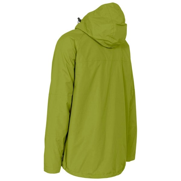 Trespass Men's Corvo Hooded Full Zip Waterproof Jacket/Coat - Cedar Green