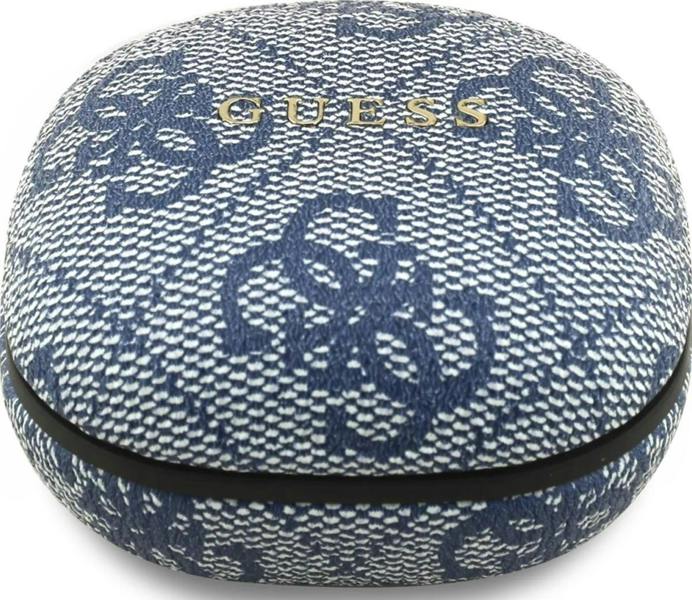 Guess 4G Classic Metal Logo TWS ENC Earphones Blue - GUTWST3P4EGB