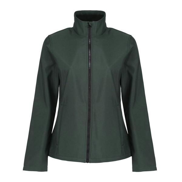 Regatta Professional Womens/Ladies Printable Soft Shell Jacket - Dark Spruce/Black - 