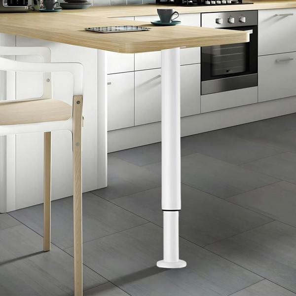 Havendro 720-1100mm Adjustable Support Legs for Kitchen Worktop Desk Breakfast Bar