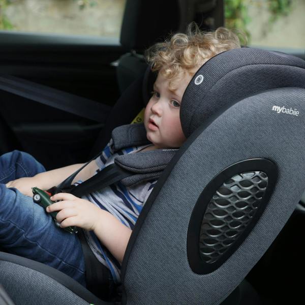 My Babiie MBCS200 i-Size (40-150cm) Spin Car Seat - Black