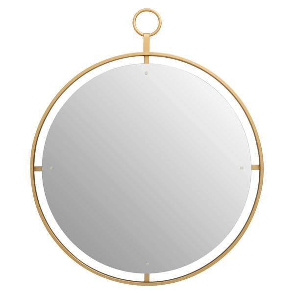 Matera Gold Wall Mirror With Ring