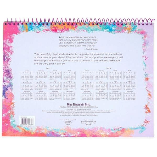 This is Your Year to Shine A4 Calendar 2027, Wall Calendars, Month To View, Lifestyle, Gift
