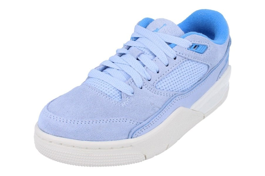 Nike Womens Air Jordan Flight Court Trainers Fz9854  400 - Hydrogen Blue University Blue 400 - Photo 0