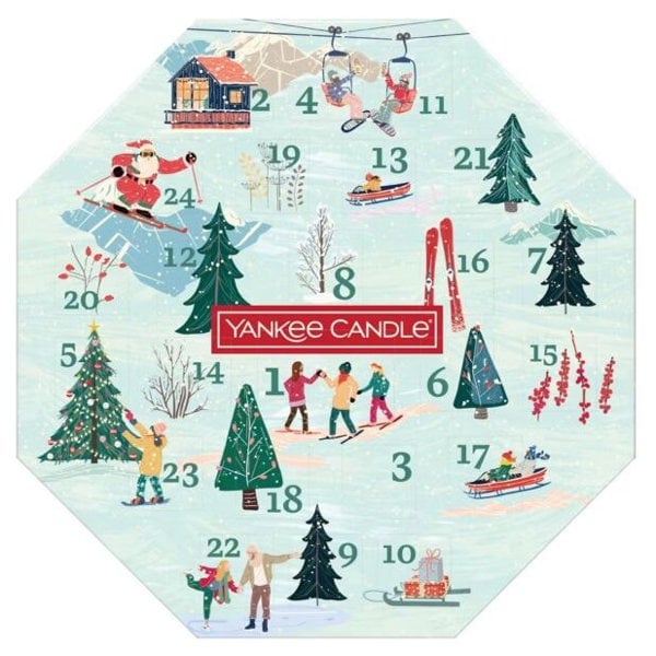 Yankee 24 days of Fragrance Wreath Advent Calendar